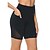 cheap Yoga Shorts &amp; Bikers-Women&#039;s Running Tight Shorts Mesh with Phone Pocket High Waist Leggings Athletic Athleisure Spandex Tummy Control Butt Lift Breathable Yoga Fitness Gym Workout Bodycon Sportswear Activewear Solid