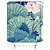preiswerte Duschvorhänge Top Verkauf-Malerei Lotus Digitaldruck wasserdichter Stoff Duschvorhang für Badezimmer Wohnkultur bedeckte Badewannenvorhänge Liner beinhaltet mit Haken