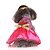 ieftine Îmbrăcăminte Câini-Câini Costume de Halloween Costum Rochii Prințesă Prințesă Gril pe Kamado Drăguţ Crăciun Petrecere Îmbrăcăminte Câini Haine pentru catelus Ținute pentru câini Respirabil Roz Costum pentru fată și