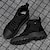 ieftine Cizme de muncă-Bărbați Cizme Cizme de muncă Pantofi Augmentare Înălțime Pantofi de confort Plimbare Epocă Casual În aer liber Zilnic Pânză Cizme / Cizme la Gleznă Buclă Negru Bej Gri Vară Primăvară Toamnă