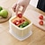 levne Džbány a krabice-dělená kuchyňská odkládací skříňka pro kuchyňskou lednici speciální ovocný a zeleninový odtok zázvorového česneku