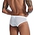cheap Men&#039;s Briefs Underwear-Men&#039;s 1pack Briefs Basic Polyester Nylon Low Waist EU / US Size Black White