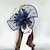 billige Coiffer-fascinators kentucky derby lue hodeplagg fjær nett bryllup hesteveddeløp melbourne cup cocktail royal astcot hodeplagg med fjærhette hodeplagg hodeplagg