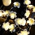 economico Strisce LED-3m 20 led luci stringa di fiori luce frangipani per la decorazione domestica luce fata ghirlanda ghirlanda lampada da decorazione per feste di nozze all&#039;aperto