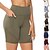 cheap Yoga Shorts &amp; Bikers-Women&#039;s Running Tight Shorts Mesh with Phone Pocket High Waist Leggings Athletic Athleisure Spandex Tummy Control Butt Lift Breathable Yoga Fitness Gym Workout Bodycon Sportswear Activewear Solid
