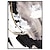 Недорогие Абстрактные картины-Hang-роспись маслом Ручная роспись Вертикальная Абстракция Пейзаж Современный Современное Без внутренней части рамки (без рамы)