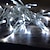 abordables Guirlandes Lumineuses LED-3m 6m 10m led guirlande de noël lumières 20 40 80 led pour noël vacances fête mariage chambre patio décoration noël flasher guirlande