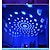olcso Projektorlámpa és lézerprojektor-vetítőlámpa éjszakai fény led disco könnyűzene hang aktiválható színpadi fények mini forgó lézer projektor karácsonyi parti show effekt lámpa vezérléssel