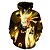 cheap Everyday Cosplay Anime Hoodies &amp; T-Shirts-Inspired by Naruto Cosplay Costume Hoodie Print Printing Hoodie For Men&#039;s Women&#039;s Adults&#039; Polyster