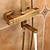 cheap Outdoor Shower Fixtures-Shower Faucet,Shower Set Set Handshower Included Pullout Rainfall Shower/Traditional Brass Wall Mounted Ceramic Valve Bath Shower Mixer Taps