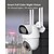 cheap Outdoor IP Network Cameras-1080P HD Full-color Night Vision IP Camera 135 LED Light WiFi IP Camera 2 mp Security Camera Two Way Audio IP66 Waterproof Outdoor Motion Detection Home Camera Max Support 128G