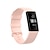 billige Fitbit klokkebånd-Reim til Smartklokke til Fitbit Charge 4 / Charge 3 / Charge 3SE Myk silikon Smartklokke Stropp Metalllås Justerbar Pustende Sportsrem Erstatning Armbånd