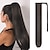 billige Hestehaler-rett hestehale extensions langt omslag syntetisk hår clip in hestehale hår extensions syntetisk hår 28 tommer 150g