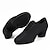 abordables Zapatos de baile para entrenar-Mujer Zapatos de Baile Latino Practica Trainning Zapatos de baile Rendimiento Exterior Tacones Alto Talón grueso Cordones Blanco Negro Marrón