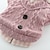 billiga Hundkläder-hundkappa tröja pläd / rutig casual / daglig söt casual / daglig vinter hundkläder valpkläder hundkläder varm blå rosa kostym hund polyster