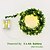 お買い得  ＬＥＤライトストリップ-5m50leds緑の葉ガーランドledストリングライト2pcs1pcバッテリー式フェアリーライト結婚式クリスマス宴会ガーデンホリデー室内装飾用