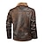 cheap Men’s Jackets &amp; Coats-Men&#039;s Jacket Embroidered Regular Asian Size Coat Black Khaki Brown Daily Casual Winter Turndown Regular Fit S M L XL XXL 3XL / Long Sleeve
