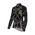ieftine Seturi de îmbrăcăminte pentru femei-Pentru femei Manșon Lung Jersey de ciclism cu colanți Fusta de ciclism Vară Lycra Poliester Verde Negru Mov Amuzant Bicicletă Costume Pad 3D Respirabil Rezistent la Ultraviolete Uscare rapidă Dungi