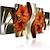 economico Stampe botanica-5 pannello wall art stampe su tela pittura opera d&#039;arte immagine fiore decorazione della casa arredamento tela arrotolata senza cornice senza cornice non stirata