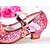 cheap Kids&#039; Princess Shoes-Girls&#039; Flats Comfort Flower Girl Shoes Princess Shoes Leatherette Little Kids(4-7ys) Big Kids(7years +) Casual Dress Buckle Sequin Pink Gold Spring &amp; Summer