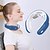 cheap Travel Comfort-Intelligent Neck Massager Wireless Electric Neck Massager Travel Neck Massage Equipment with Heating Vibration Impulse Function Use at Home Car Office and Travel Multi-mode Select