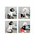 tanie Ubrania dla psów-Psy Kombinezon Kolorowy blok Na co dzień / Sportowy Moda Codzienne Zima Ubrania dla psów Ubrania dla szczeniąt Stroje dla psów Oddychający Biały Czarny Beżowy Kostium dla dziewczynki i chłopca Bawełna
