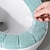 cheap Toilet Lid &amp; Tank Covers-Toilet Seat Cover Warm Soft Washable Mat Home Decor Closestool Mat Seat Case Toilet Lid Cover Accessories Bathroom Home