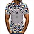 voordelige herenpolo&#039;s met knopen-Voor heren POLO Shirt Tennisshirt Golfshirt Grafisch 3D Print Kraag Klassieke boord A Zee blauw Zwart Geel Lichtgroen 3D-afdrukken Halloween Dagelijks Korte mouw 3D-afdrukken Afdrukken Kleding Basic