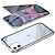 お買い得  iPhone用ケース-電話 ケース 用途 iPhone 15 プロマックスプラス iPhone 14 Pro Max Plus 13 12 11 Mini X XR XS 8 7 磁気吸着ケース 全身保護 両面ガラス 耐衝撃 クリア 強化ガラス メタル
