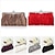 cheap Clutches &amp; Evening Bags-Women&#039;s Clutch Bags Satin Metal PU Leather Formal Wedding Party Crystal / Rhinestone Plain Silver Black White