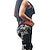 abordables Leggings y mallas de yoga-Mujer Pantalones de yoga Levantamiento de tope Secado rápido Dispersor de humedad Alta cintura Aptitud física Corriendo Rutina de ejercicio Mallas Leggings Leggings Prendas de abajo de impresión en 3D