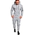 cheap Men&#039;s Tracksuits-Men&#039;s 2 Piece Tracksuit Sweatsuit Street Casual Summer Long Sleeve Cotton Thermal Warm Breathable Moisture Wicking Fitness Gym Workout Running Active Training Jogging Sportswear Hoodie Dark Grey