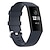 billige Fitbit klokkebånd-Klokkerem til Fitbit Charge 4 / Charge 3 / Charge 3 SE Silikon Erstatning Stropp Myk Pustende Sportsrem Armbånd