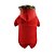abordables Vêtements pour chiens-Chat Chien Manteaux Pulls à capuche Vêtements pour chiots Couleur Pleine Garder au chaud Coupe-vent Hiver Vêtements pour Chien Vêtements pour chiots Tenues De Chien Noir Violet Rouge Costume pour