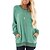 cheap Women&#039;s Athleisure Wear-Women&#039;s Sweatshirt Pullover Pure Color Leopard Print Patchwork Crew Neck Cotton Solid Color Leopard Sport Athleisure Sweatshirt Top Long Sleeve Warm Soft Oversized Comfortable Everyday Use Daily