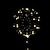 abordables LED String Lights-10pcs led ballon lumineux fête de mariage fournitures décoration transparent bulle décoration fête d&#039;anniversaire mariage led ballons guirlande lumineuse cadeau de noël