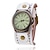 Χαμηλού Κόστους Ρολόγια Quartz-ρολόι quartz για γυναίκες άνδρες αναλογικό χαλαζία ρετρό vintage μεταλλικό pu δερμάτινο λουράκι ρολόι καρπού