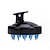 cheap Body Massager-hair scalp massager, heeta shampoo brush with soft silicone head massager (black)