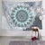 cheap Boho Tapestry-Mandala Bohemian Wall Tapestry Art Decor Blanket Curtain Hanging Home Bedroom Living Room Dorm Decoration Boho Hippie Psychedelic Floral Flower Lotus Indian