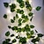 Χαμηλού Κόστους LED Φωτολωρίδες-λαμπάκια πράσινης κληματαριάς κισσού στολισμός γάμου εξωτερικού χώρου 2,3m 30led led νεράιδα φωτάκια για αίθριο κήπο οικογενειακό πάρτι γάμου