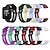 cheap Watch Bands for Garmin-Smart Watch Band for Garmin Forerunner 35/30, Approach S10 Silicone Smartwatch Strap Soft Breathable Sport Band Classic Buckle Replacement  Wristband
