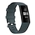billige Fitbit klokkebånd-Klokkerem til Fitbit Charge 4 / Charge 3 / Charge 3 SE Silikon Erstatning Stropp Myk Pustende Sportsrem Armbånd
