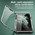billige iPhone-etuier-telefon Etui Til iPhone 16 15 14 Pro Max Plus iPhone 13 12 11 Pro Max Mini Magnetisk adsorptionsetui Helkropsbeskyttelse Dobbeltsidet Stødsikker Tempereret glas Metal