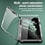 billige iPhone-etuier-telefon Etui Til iPhone 15 Pro Max Plus iPhone 14 Pro Max Plus 13 12 11 Mini X XR XS 8 7 Magnetisk adsorpsjonsveske Helkroppsbeskyttende Dobbeltsidig glass Støtsikker Gjennomsiktig Herdet glass Metall