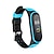 baratos Outras pulseiras de relógio-1 pcs Pulseira de Smartwatch Compatível com Xiaomi Mi Band 6 Mi Band 5 Relógio inteligente Alça Elástico Respirável Pulseira Esportiva Substituição Pulseira