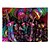 abordables Tapices de pared-psicodélico abstracto tapiz de pared arte decoración manta cortina mantel de picnic colgante hogar dormitorio sala de estar decoración de dormitorio poliéster arabesco hippie sol monstruo cráneo tripp
