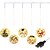 cheap LED String Lights-Christmas Santa Claus Elk Bell Snowman LED Fairy String Light Set Décor Ornament Christmas Gift Decoration for New Year Party Window Curtain Decoration Lighting USB Powered