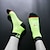 cheap Cycling Clothing-Men&#039;s Women&#039;s Athletic Sports Socks Crew Socks Cycling Socks Winter Summer Spandex Green / Black Bule / Black Black / Orange Solid Color Bike Breathable Anatomic Design Quick Dry Lightweight Sports