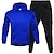 cheap Athleisure Clothing Suits-Men&#039;s Women&#039;s Tracksuit Sweatsuit 2 Piece Casual Long Sleeve Thermal Warm Breathable Moisture Wicking Fitness Gym Workout Running Sportswear Activewear Solid Colored White / Black White Black