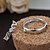 baratos Rings-Couple Rings Sterling Silver Ladies Fashion Bridal 2pcs / Couple&#039;s / Couple&#039;s